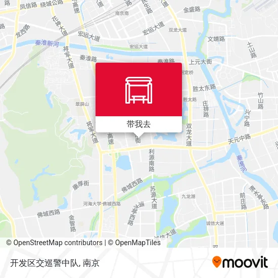 开发区交巡警中队地图