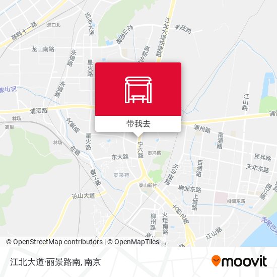 江北大道·丽景路南地图