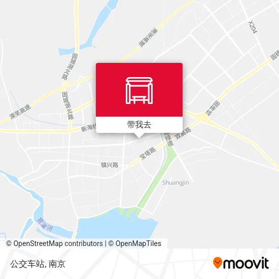 公交车站地图