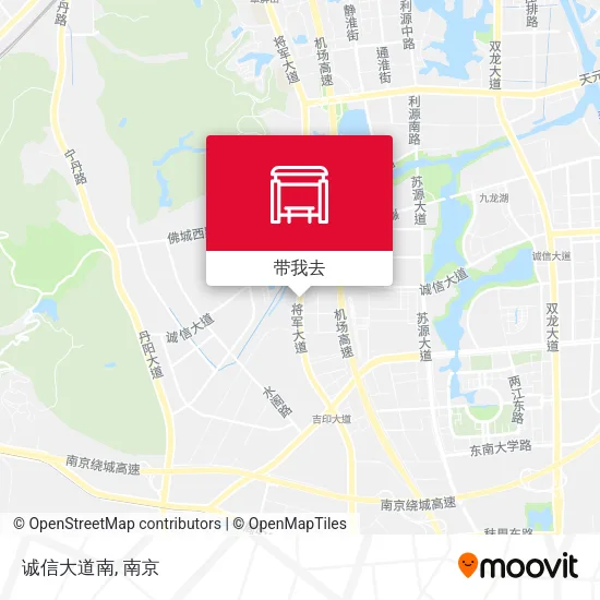 诚信大道南地图