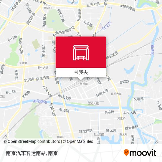 南京汽车客运南站地图