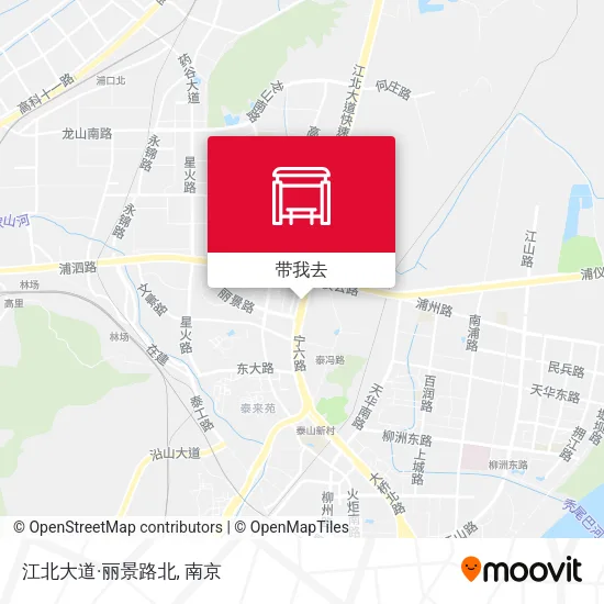 江北大道·丽景路北地图