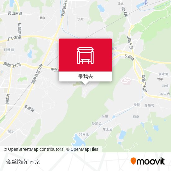 金丝岗南地图