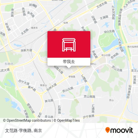 文范路·学衡路地图