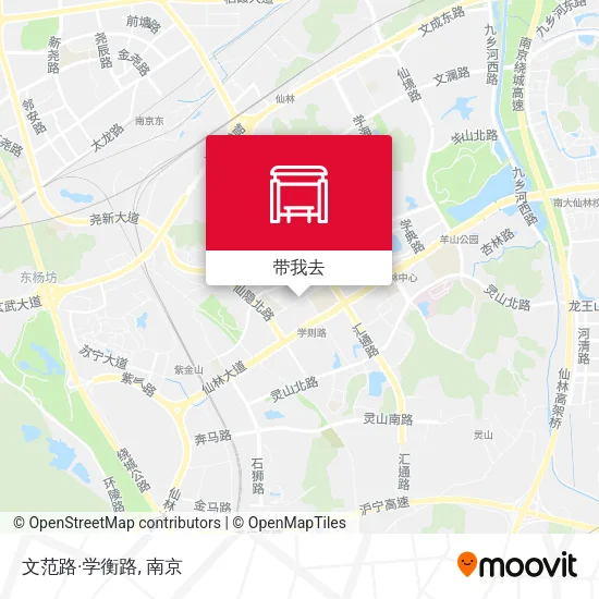 文范路·学衡路地图