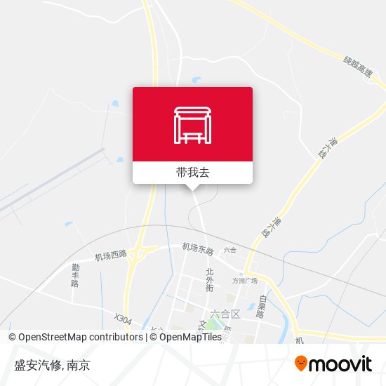 盛安汽修地图