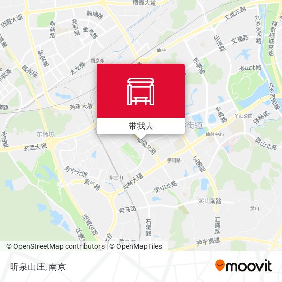 听泉山庄地图