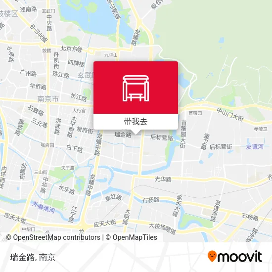 瑞金路地图