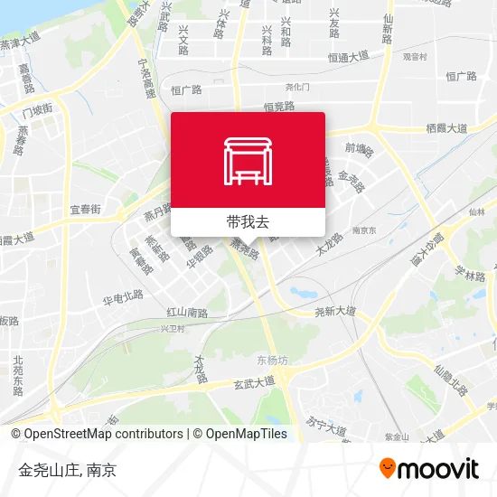 金尧山庄地图