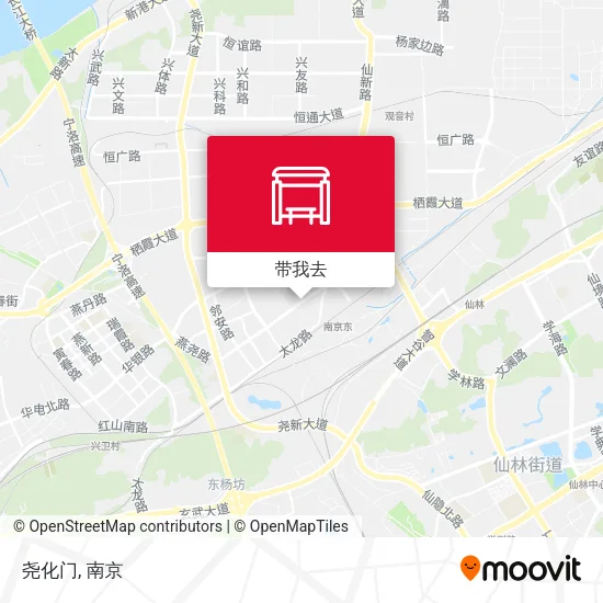 尧化门地图