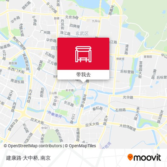 建康路·大中桥地图