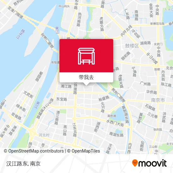 汉江路东地图