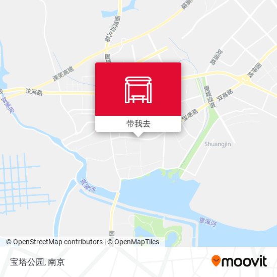 宝塔公园地图