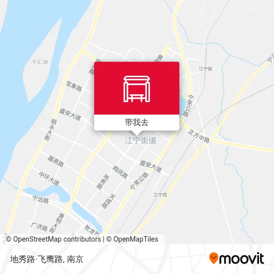 地秀路·飞鹰路地图
