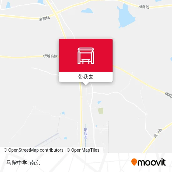 马鞍中学地图
