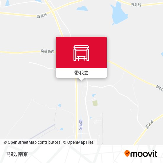 马鞍地图