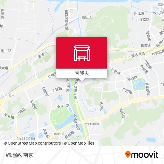 纬地路地图