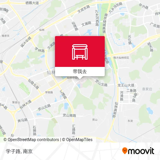 学子路地图