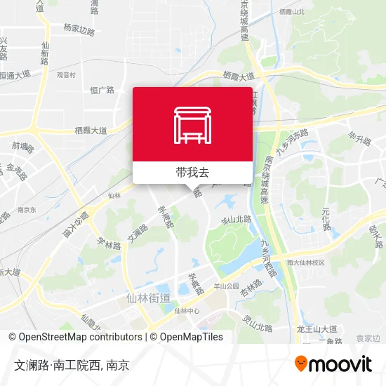 文澜路·南工院西地图