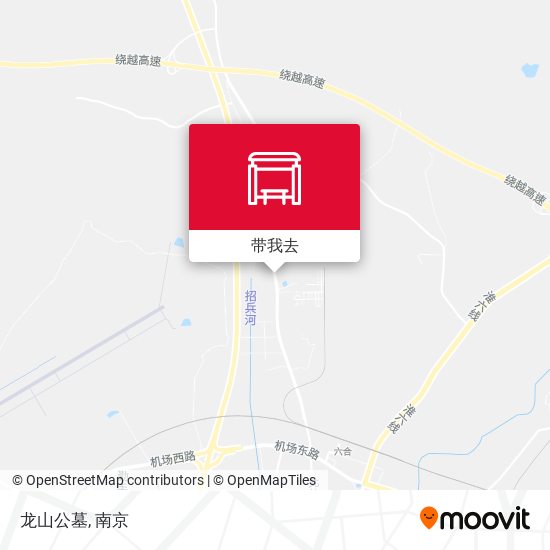 龙山公墓地图