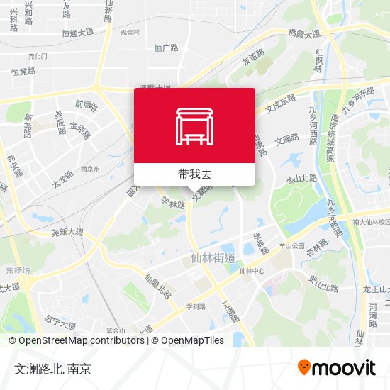 文澜路北地图