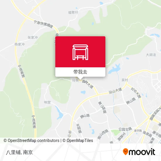 八里铺地图