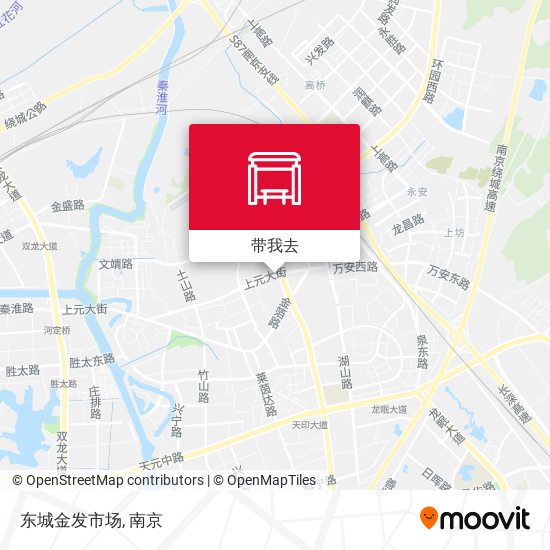 东城金发市场地图