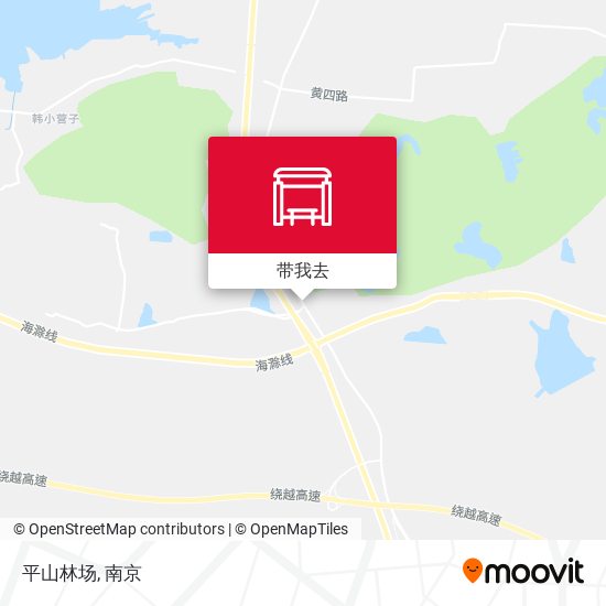 平山林场地图