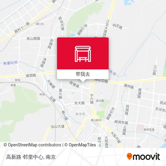 高新路·邻里中心地图