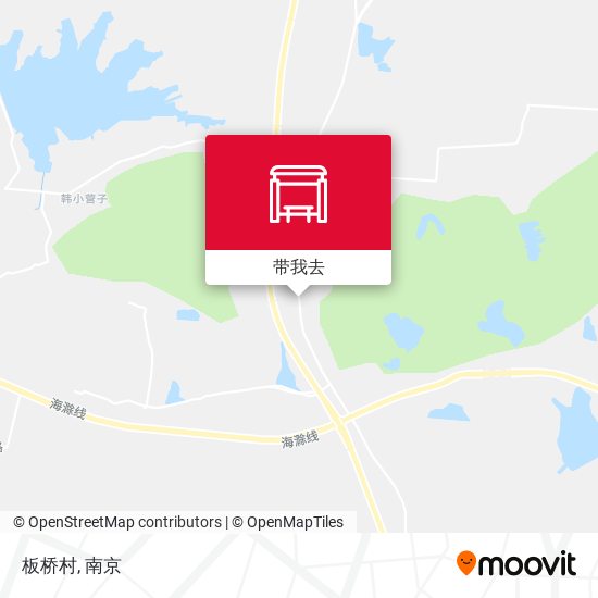 板桥村地图