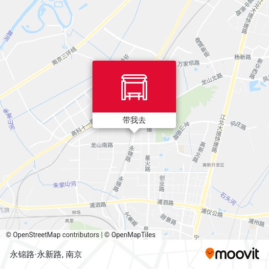 永锦路·永新路地图