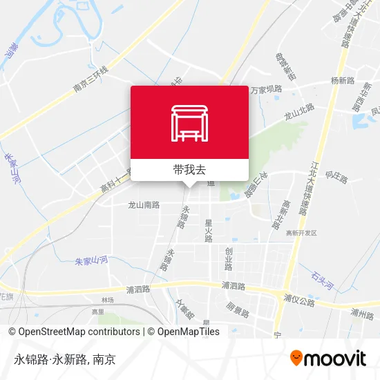 永锦路·永新路地图