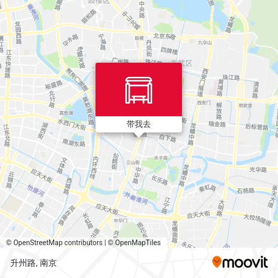 升州路地图