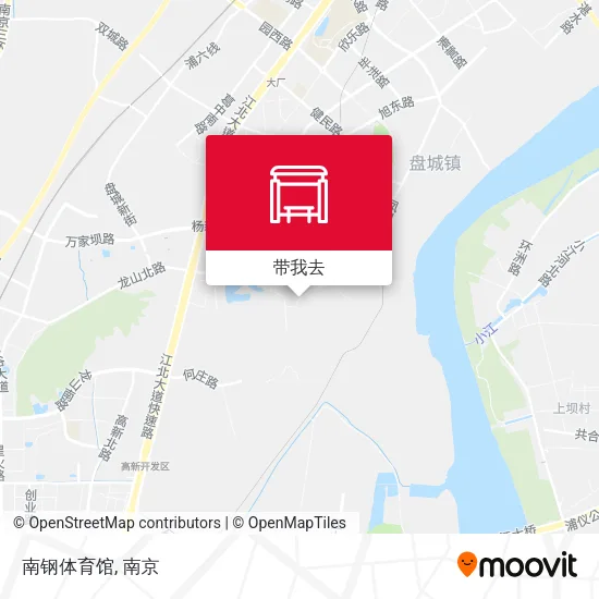 南钢体育馆地图