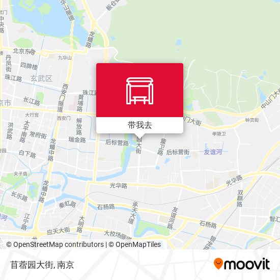 苜蓿园大街地图