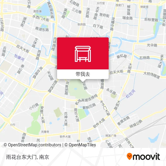 雨花台东大门地图