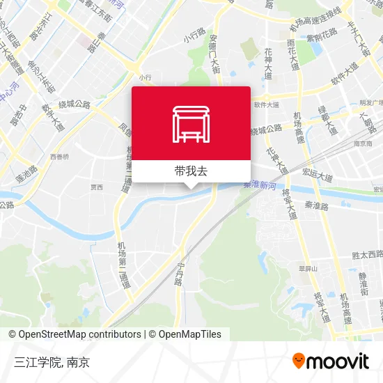 三江学院地图