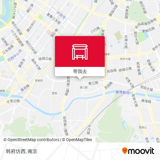 韩府坊西地图
