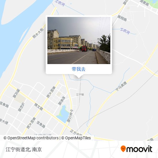 江宁街道北地图