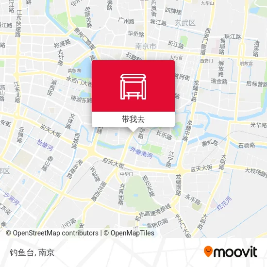 钓鱼台地图