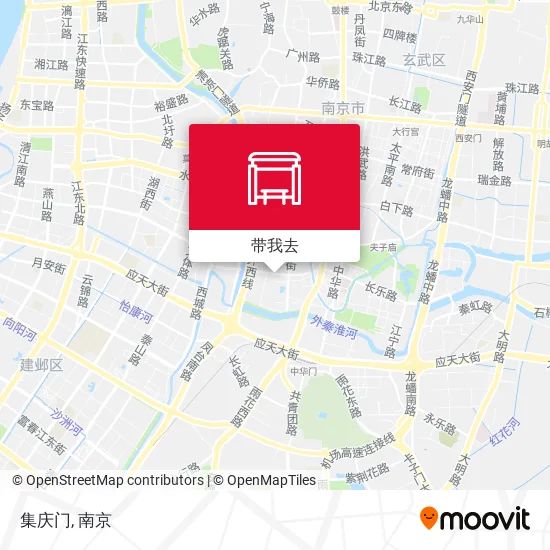 集庆门地图