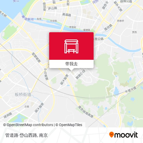 管道路·岱山西路地图