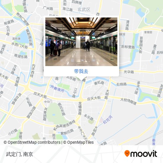 武定门地图