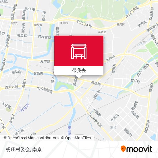 杨庄村委会地图