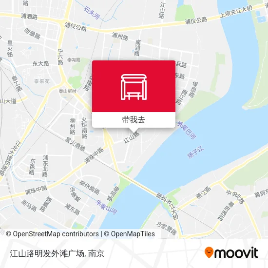 江山路明发外滩广场地图