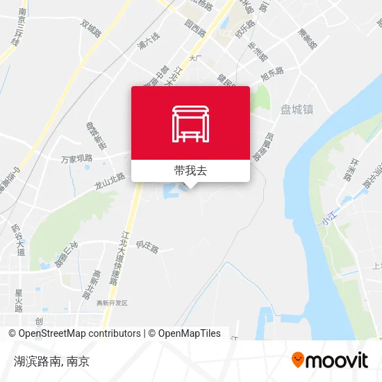湖滨路南地图