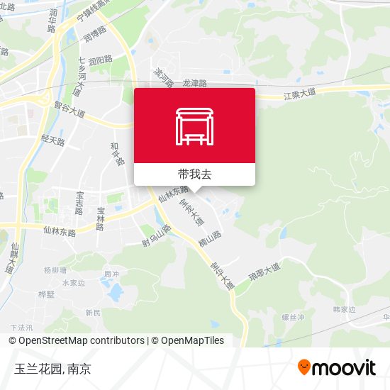 玉兰花园地图