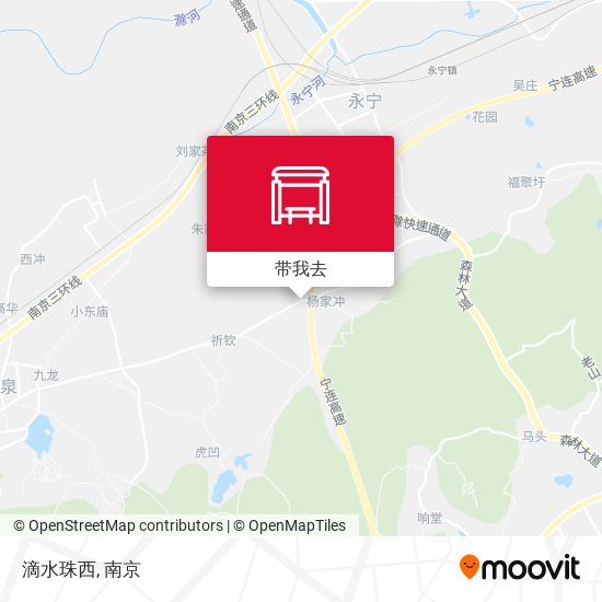 滴水珠西地图