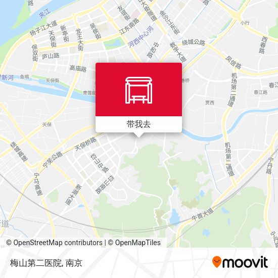 梅山第二医院地图