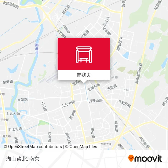湖山路北地图